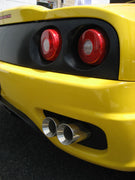 Fabspeed Quad Exhaust Tips for Ferrari 360 Coupe/Spider, product view 2