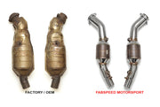 Fabspeed HJS Sport Catalysts for Ferrari 360, product view 2