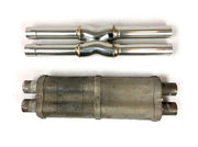 Fabspeed Resonator Bypass X-Pipe for Ferrari 456 / 456M, product view 4