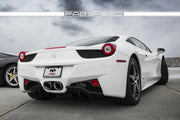 Fabspeed Challenge-Style Dual Tips for Ferrari 458 Italia, product view 5
