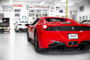 Fabspeed Challenge-Style Dual Tips for Ferrari 458 Italia, product view 6