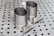 Fabspeed Challenge-Style Titanium Exhaust Tips for Ferrari 488, product view 5