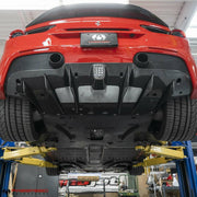 Fabspeed Carbon-Fiber Rear Diffuser for Ferrari 488 GTB / Spider, product view 7