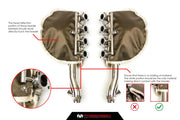 Fabspeed Header Heat Blankets for Ferrari F355, product view 2