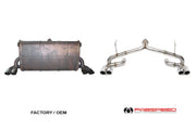 Fabspeed Race Rear Exhaust for Ferrari F355 Manual, product view 2