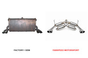 Fabspeed Supersport X-Pipe Exhaust for Ferrari F355, product view 2