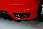 Fabspeed Polished Tip Covers for Ferrari F430 Coupe/Spider, product view 3