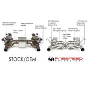 Fabspeed Sport Exhaust, Intake and ECU Package for Ferrari F8 Tributo / Spider, product view 3
