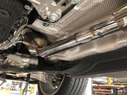 Fabspeed HJS Sport-Cat Downpipes for Jaguar F-Pace S 3.0 V6, product view 4