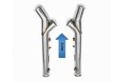 Fabspeed Primary Catalyst Bypass Pipes for Lamborghini Murcielago LP640, product view 6