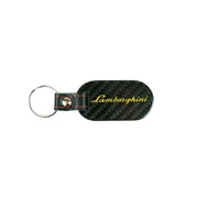 Fabspeed Lamborghini Shield and Script Carbon-Fiber Keyring, product view 4