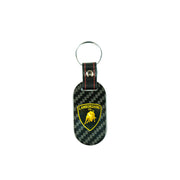 Fabspeed Lamborghini Shield and Script Carbon-Fiber Keyring, product view 2