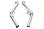 Fabspeed Competition Downpipes for Maserati Ghibli V6 Turbo, product view 3