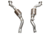 Fabspeed HJS Sport-Cat Downpipes for Maserati Ghibli V6 Turbo, product view 3