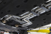 Fabspeed Resonator Bypass X-Pipe for Maserati Ghibli, product view 3