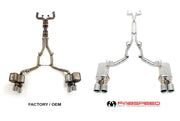 Fabspeed Valved Cat-Back Exhaust for Maserati Ghibli, product view 4