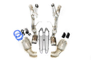 Fabspeed Top-Exit Valved Sport-Cat Exhaust for McLaren 570S / 540C
