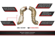 Fabspeed HJS Sport Catalysts for McLaren 720S, product view 2
