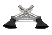 Fabspeed Supersport X-Pipe Exhaust for McLaren MP4-12C, product view 2