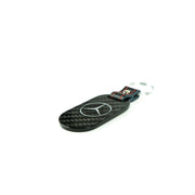 Fabspeed Mercedes Silver Star and Script Carbon-Fiber Keyring, product view 2