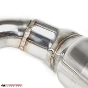 Fabspeed Porsche 718 Boxster / Cayman link comp. Downpipe (2017+) (Image: 7)