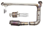 Fabspeed Porsche 718 Boxster/Cayman HJS Sport Catalytic Converter (2017+) (Image: 5)