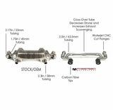Fabspeed Porsche 718 GT4 / GTS / Spyder Lightweight Competition Exhaust System (2020+) (Image: 2)