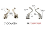 Fabspeed Porsche 718 GT4 / GTS / Spyder Over Axle Link Pipes (2020+) (Image: 2)
