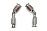 Fabspeed Porsche 955 Turbo / Turbo S Primary Sport Catalytic Converters (2002-2007) (Image: 1)