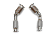Fabspeed Primary Sport Catalysts for Porsche 955 Cayenne Turbo / Turbo S
