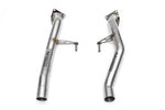 Fabspeed Porsche 955 Turbo / Turbo S Secondary Competition Link Pipes (2002-2007) (Image: 1)