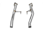 Fabspeed Porsche 955 Turbo / Turbo S Secondary Competition Link Pipes (2002-2007) (Image: 1)