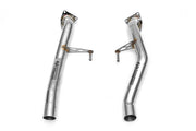 Fabspeed Secondary Competition Pipes for Porsche 955 Cayenne Turbo / Turbo S