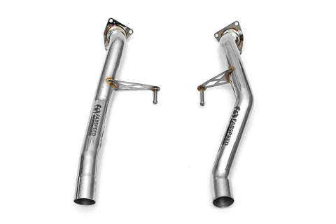 Fabspeed Porsche 955 Turbo / Turbo S Secondary Competition Link Pipes (2002-2007) (Image: 1)