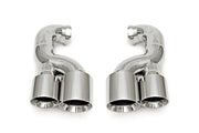 Fabspeed Porsche 957 Cayenne S Deluxe Quad Style Tips (2008-2010) (Image: 1)