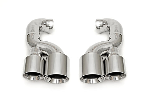 Fabspeed Porsche 957 Cayenne S Deluxe Quad Style Tips (2008-2010) (Image: 1)