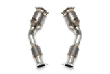 Fabspeed Porsche 957 Turbo / Turbo S Primary Sport Catalytic Converters (2008-2010) (Image: 1)