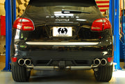 Fabspeed Maxflo Exhaust with Quad Tips for Porsche 958 Cayenne S / GTS, product view 2