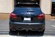 Fabspeed Quad Tailpipe Tips for Porsche 958 Cayenne Turbo / Turbo S, product view 2