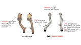 Fabspeed Porsche 958 Turbo / Turbo S  Secondary Competition Link Pipes (2011-2014) (Image: 2)