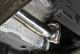 Fabspeed Porsche 958.2 Cayenne Turbo / Turbo S Secondary Competition Link Pipes (2015-2018) (Image: 4)