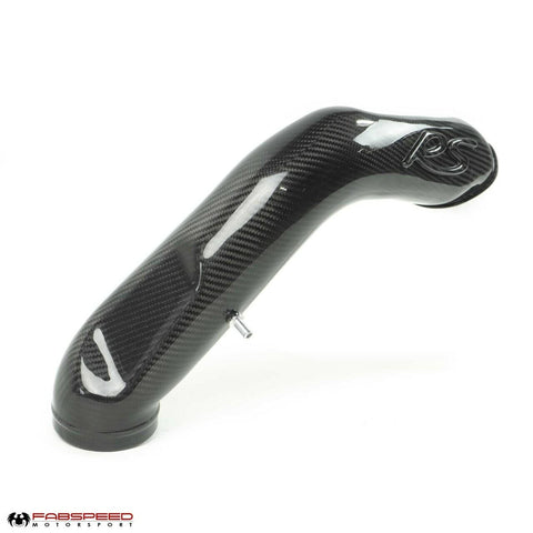 Fabspeed Porsche 964 Carrera RS style Carbon Fiber Heater Duct Tube (1989-1994) (Image: 1)