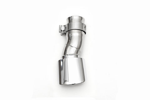 Fabspeed Porsche 964 Carrera Deluxe Oval Style Right-Side Tip for stock 964 2ndary muffler (1989-1994) (Image: 1)
