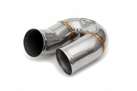 Image of Fabspeed Porsche 964 Carrera Secondary Muffler Bypass Pipe (1989-1994)