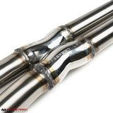 Fabspeed Porsche 970 Panamera S Resonator Bypass X-Pipe (2010-2013) (Image: 3)