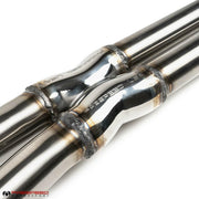 Fabspeed Resonator Bypass X-Pipe for Porsche 970 Panamera S V8, product view 3