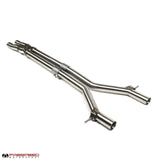 Fabspeed Porsche 970 Panamera S Resonator Bypass X-Pipe (2010-2013) (Image: 1)