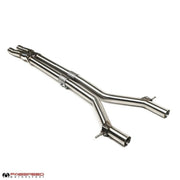 Fabspeed Resonator Bypass X-Pipe for Porsche 970 Panamera S V8