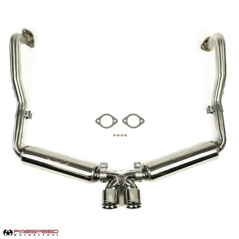 Fabspeed Porsche 981 Boxster/Cayman Supercup Race Exhaust System (2013-2016) (Image: 1)