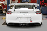 Fabspeed Porsche 981 Cayman GT4 Single-Wall Tips (Image: 6)